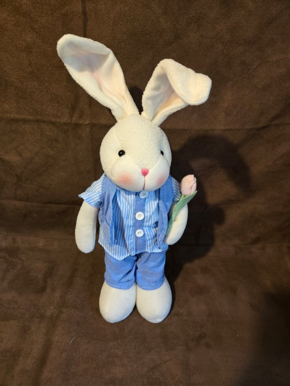 TJ Collection Boy Rabbit Wired Plush - Picture 2 of 5